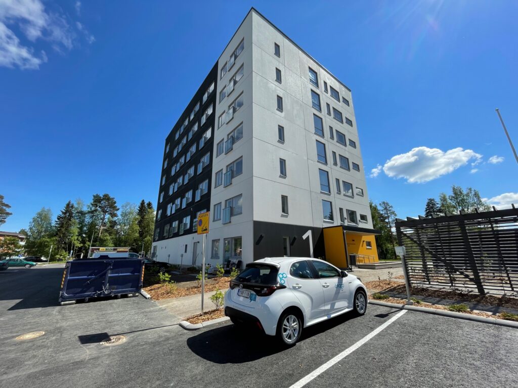 Yhteiskäyttöauto taloyhtiöön